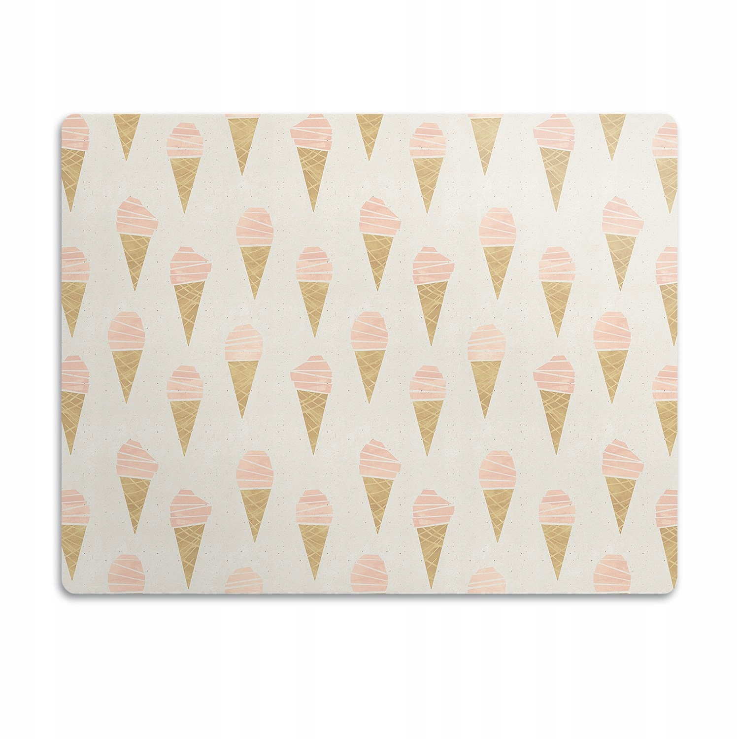 Ochranná podložka pod misky pro psa Růžová zmrzlina 60x40