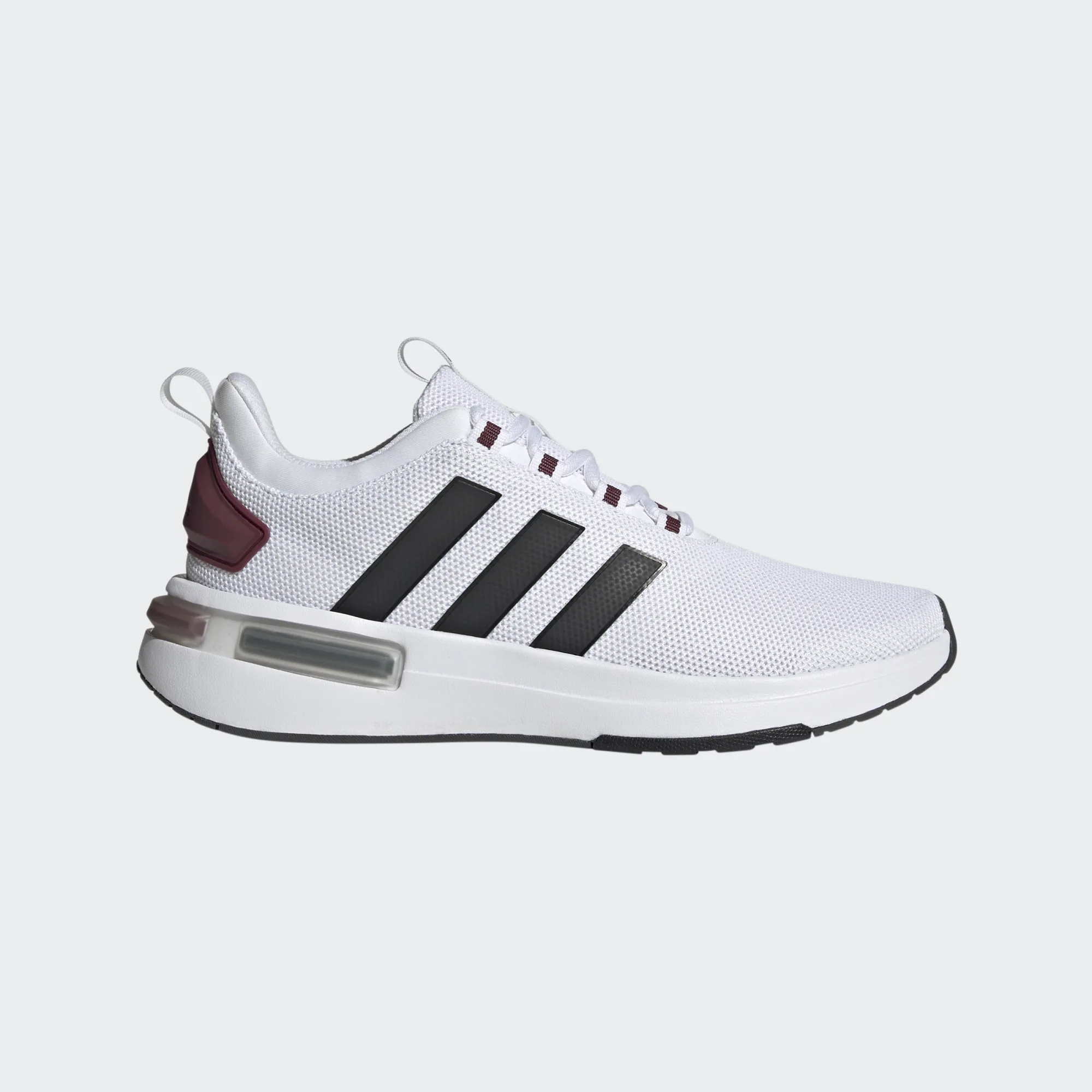 Adidas Pánské sportovní boty ze síťoviny, pohodlné, bílé, Racer JP5305 vel. 44,5