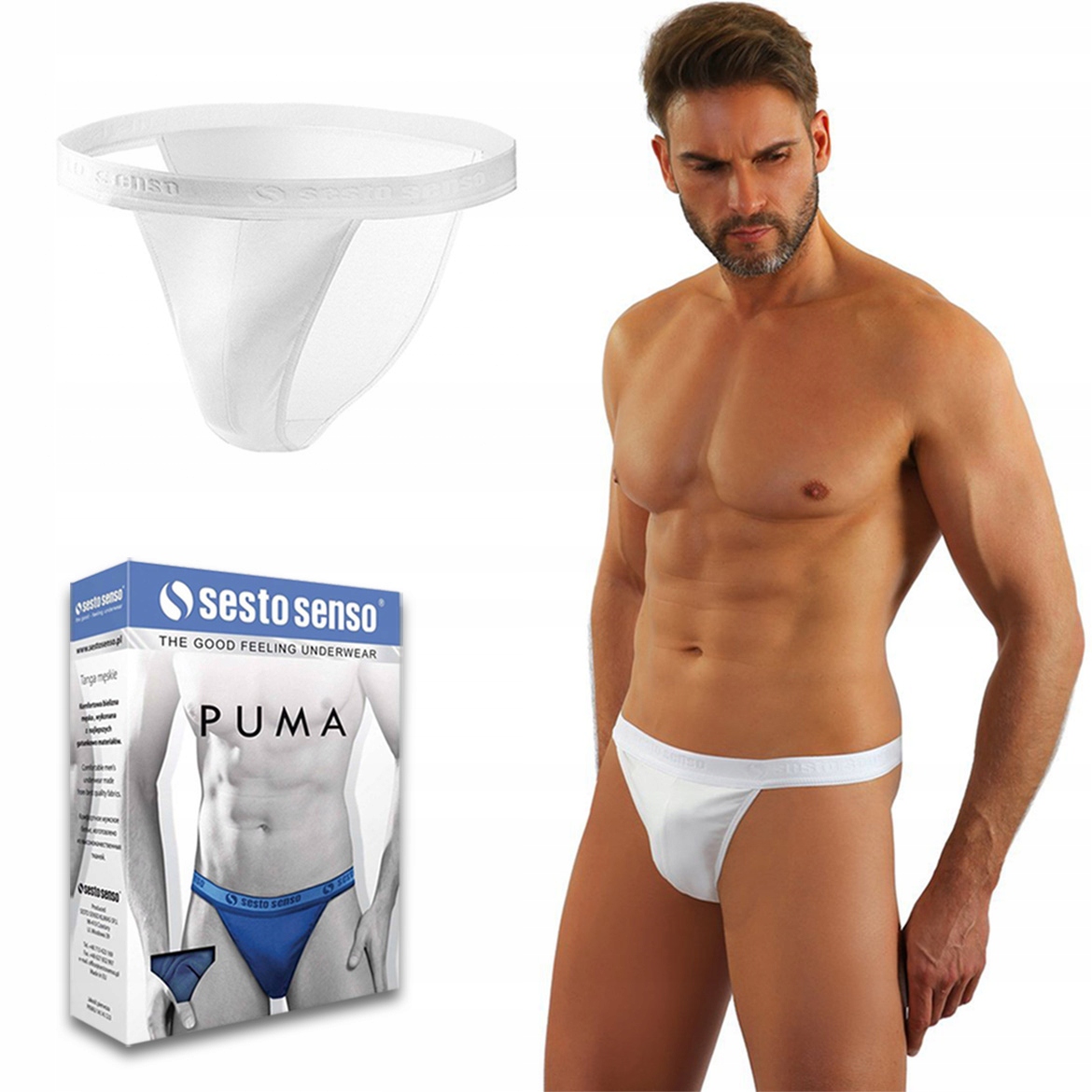 

Sesto Senso Puma slipy męskie tanga XL