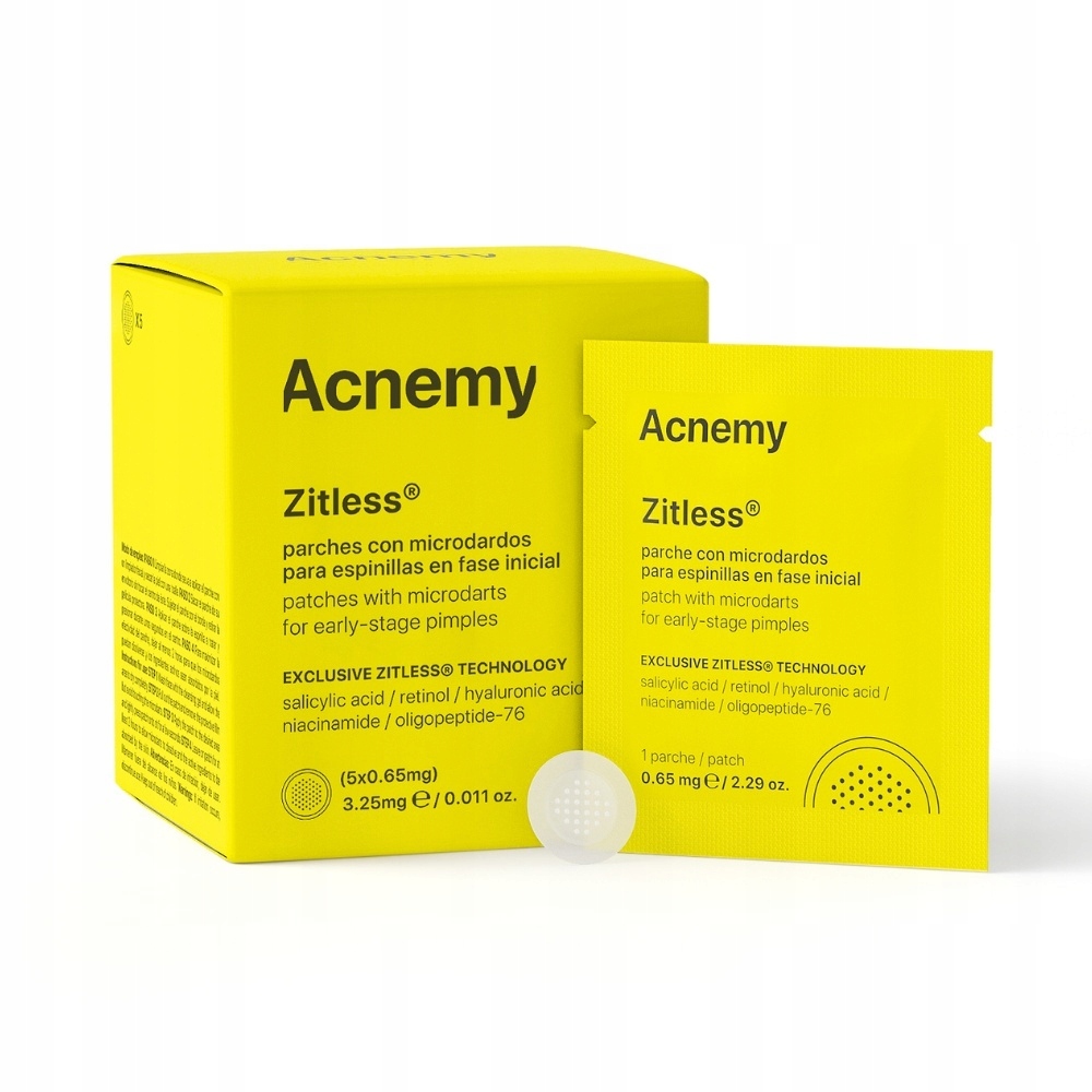 Acnemy - Zitless, 5 ks. - plátky na pupienky