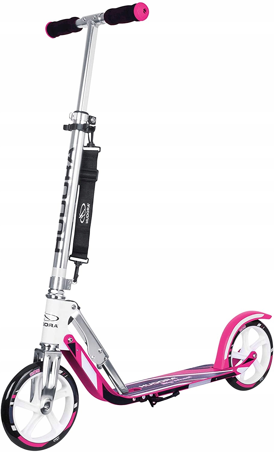 Hulajnoga Hudora BigWheel RX-Pro 205 Dziecięca Składana Różowa
