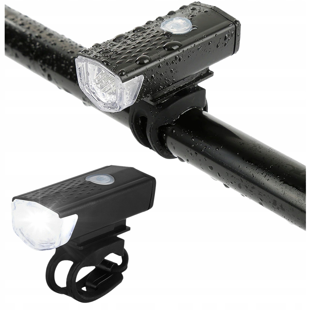 LAMPKA ROWEROWA PRZEDNIA LED USB OŚWIETLENIE ALOGY Kod producenta 50213