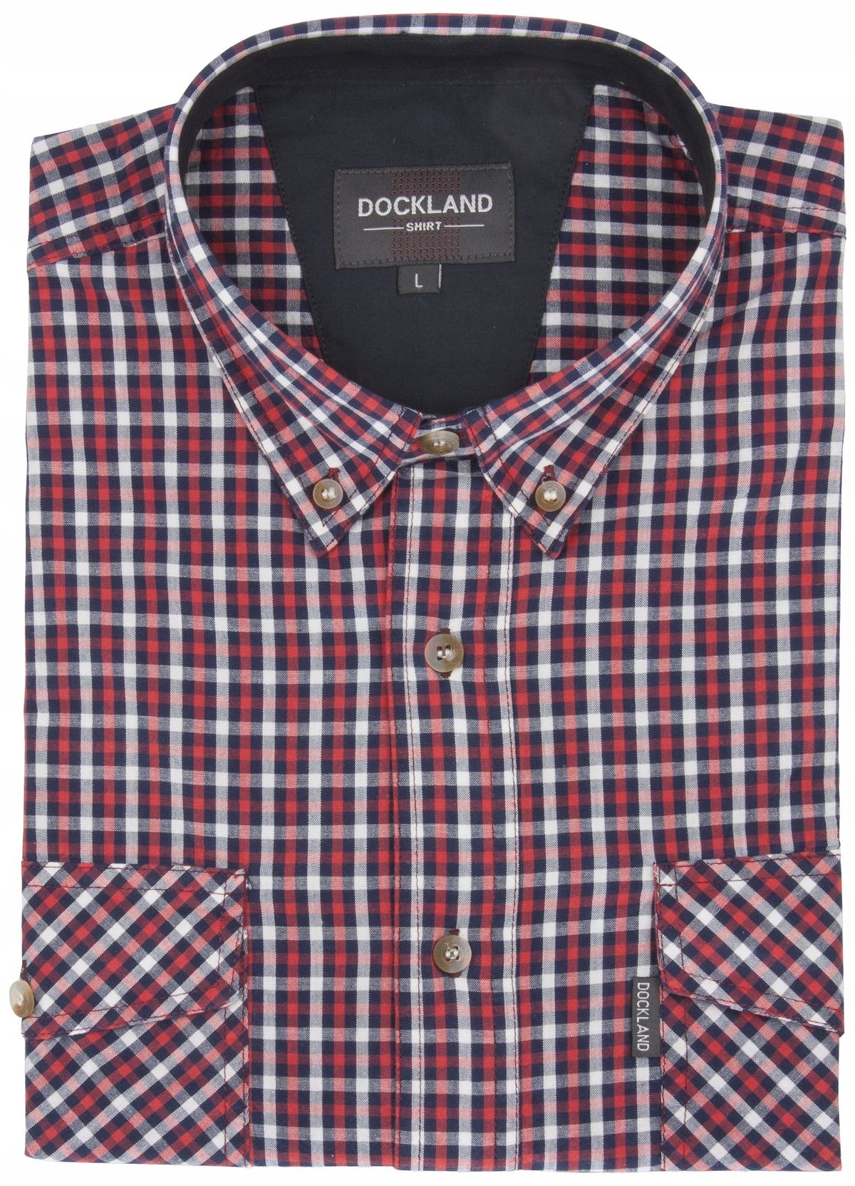 

koszula w kratkę Dockland kr 100%baw XL/43_kl_124