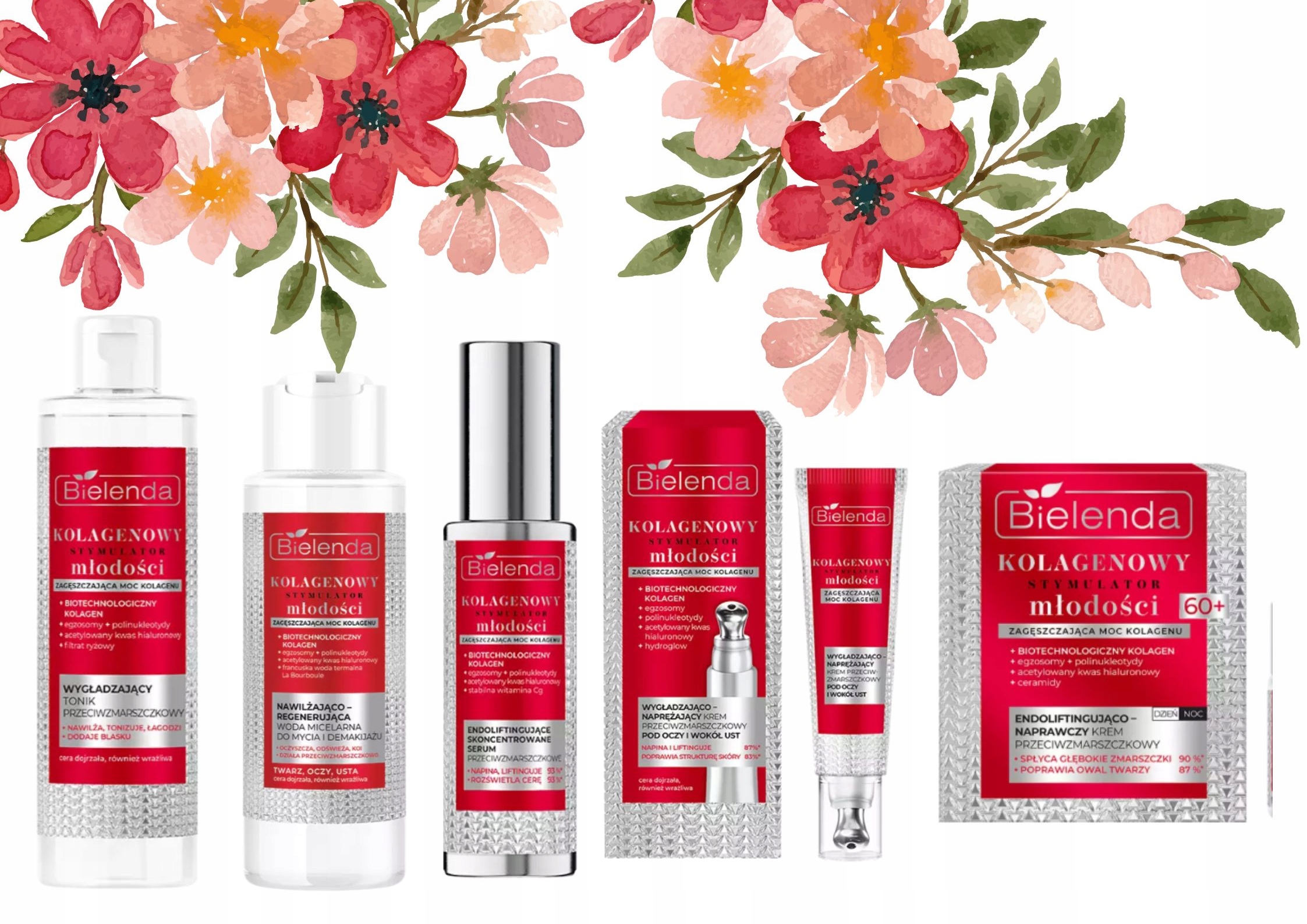 Bielenda Kolagenový stimulátor mládí 60+ Dárková Sada