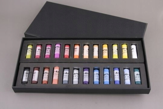 Pastely suché umělecké 24 barev