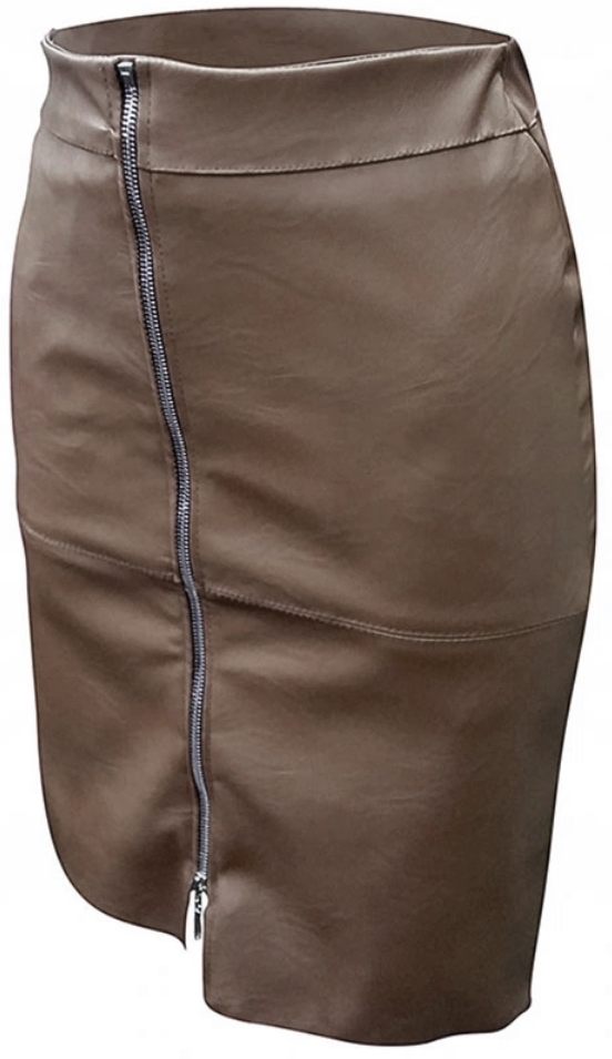 

Spódnica Eko Skóra Zip (38-50) roz. 38