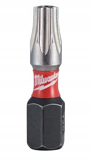 Bit udarowy TX25 T25 Torx Milwaukee Shockwave 25 mm krótki 1 sztuka