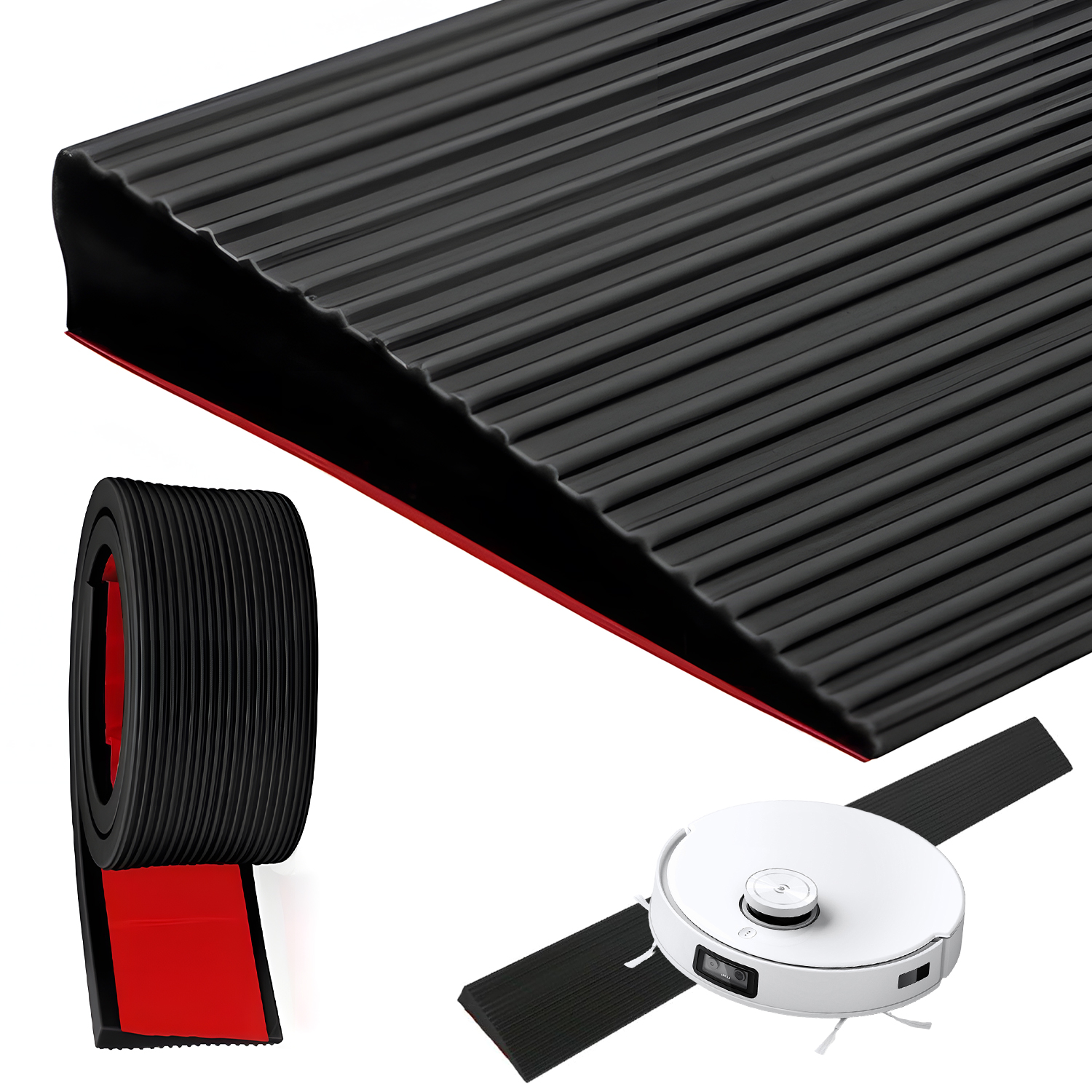 Listwa Progowa Rampa Podjazdowa Podjazd Dla Roomba Odkurzacz 150X8X3CM