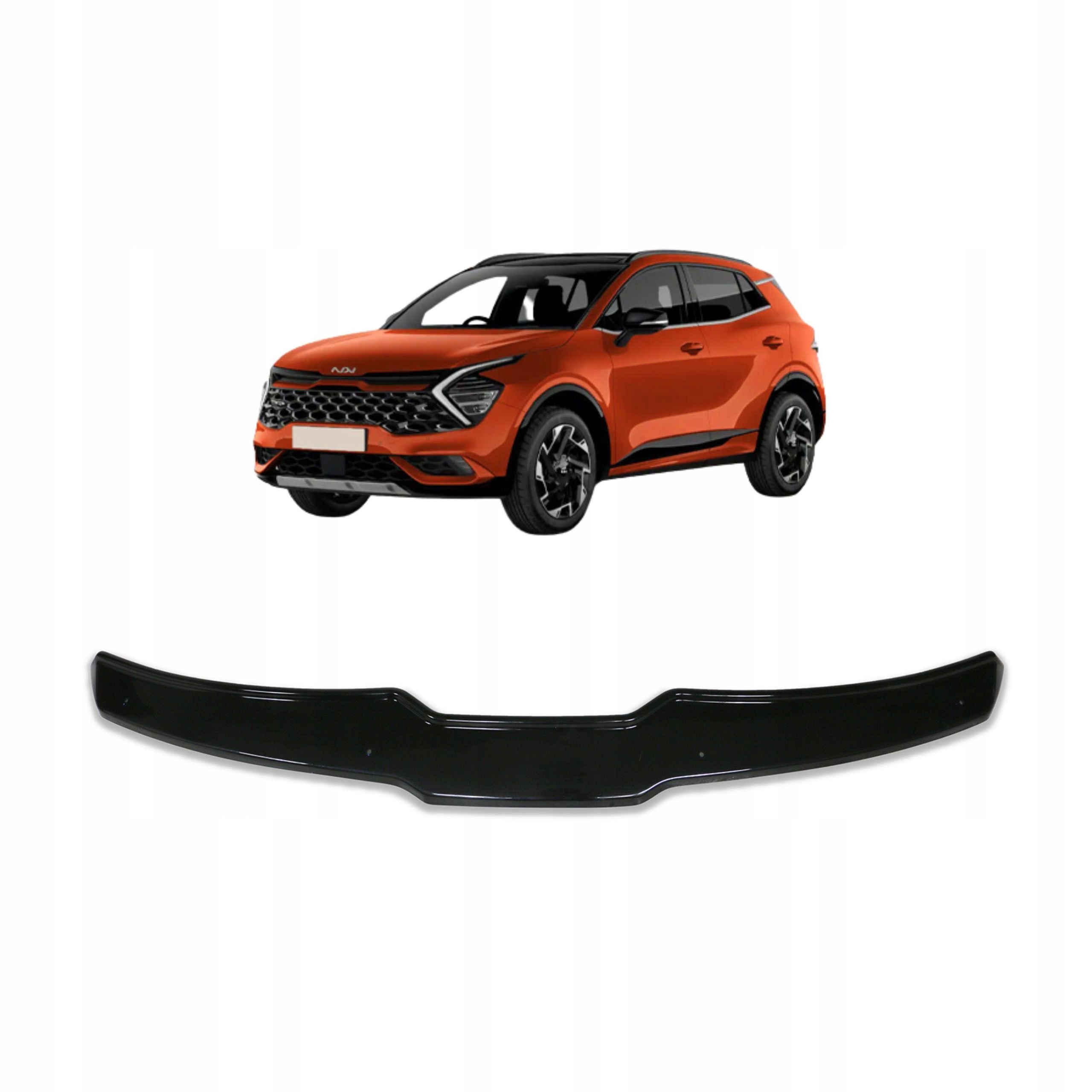 Ochranná krytka na kapotu černá, odolná krytka pro Kia Sportage od roku 2021