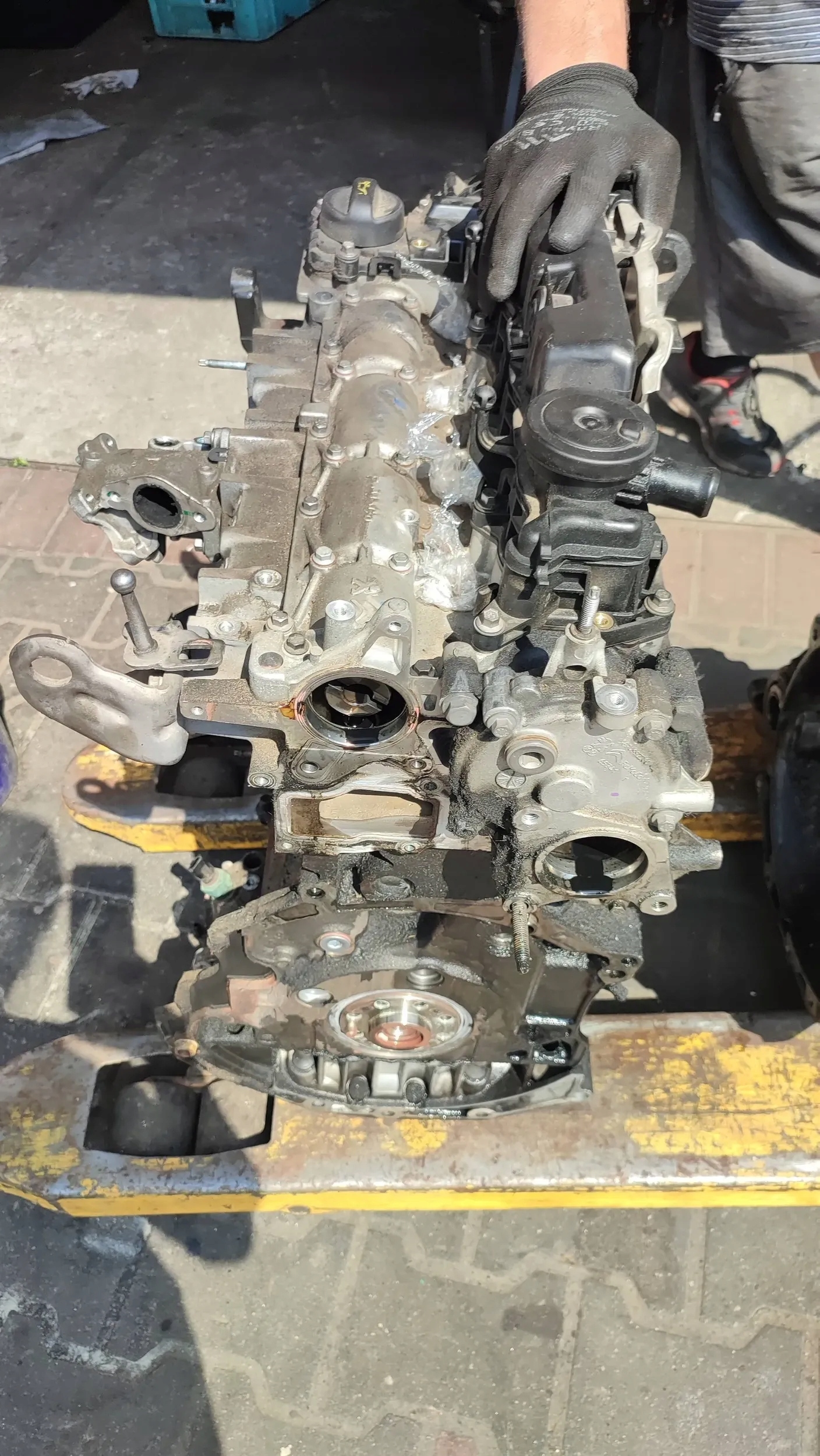 Ford Mondeo MK V 2016 engine 10DYZV 2.0 diesel T7CE
