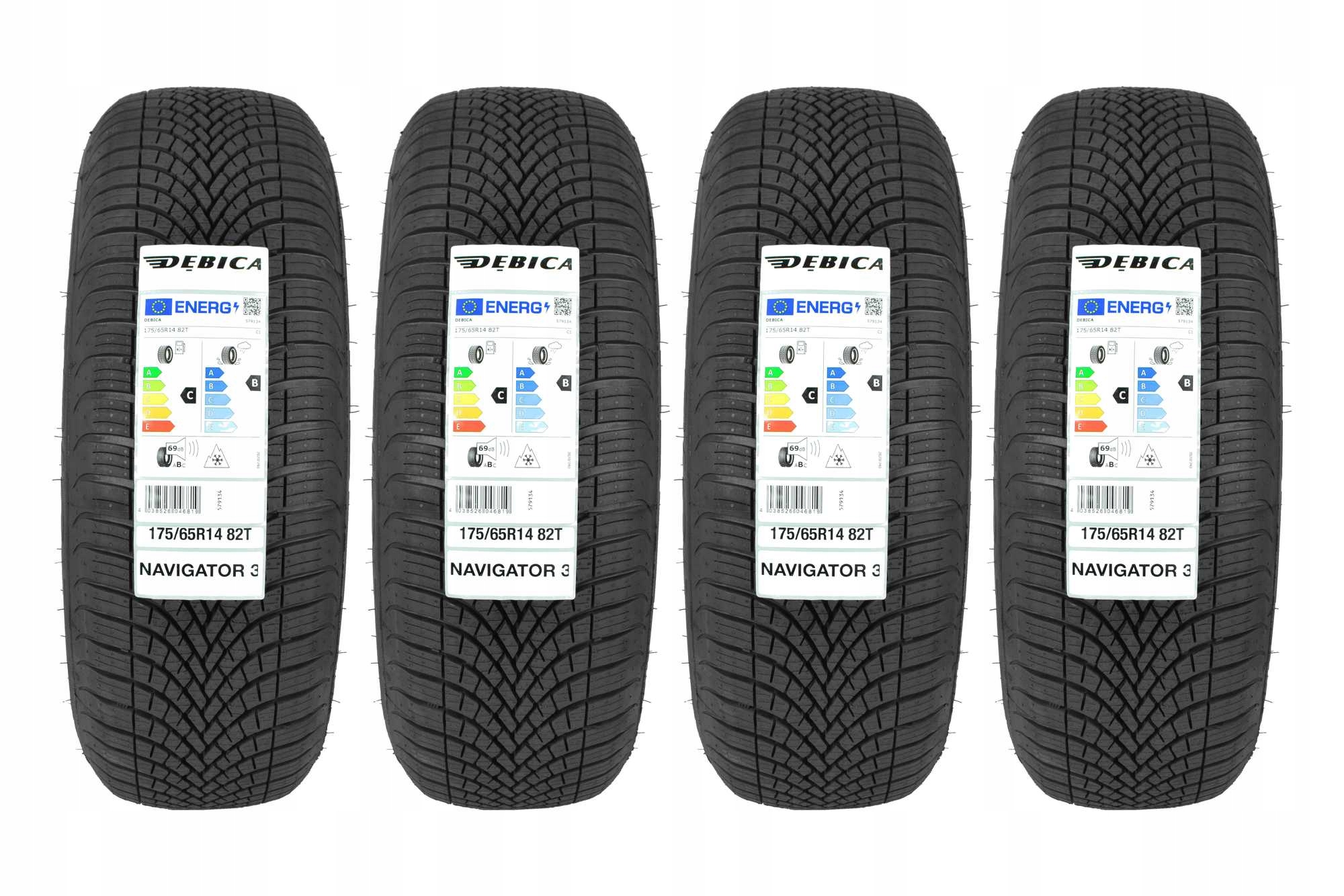 

4 Opony całoroczne 175/65R14 Dębica Navigator 3