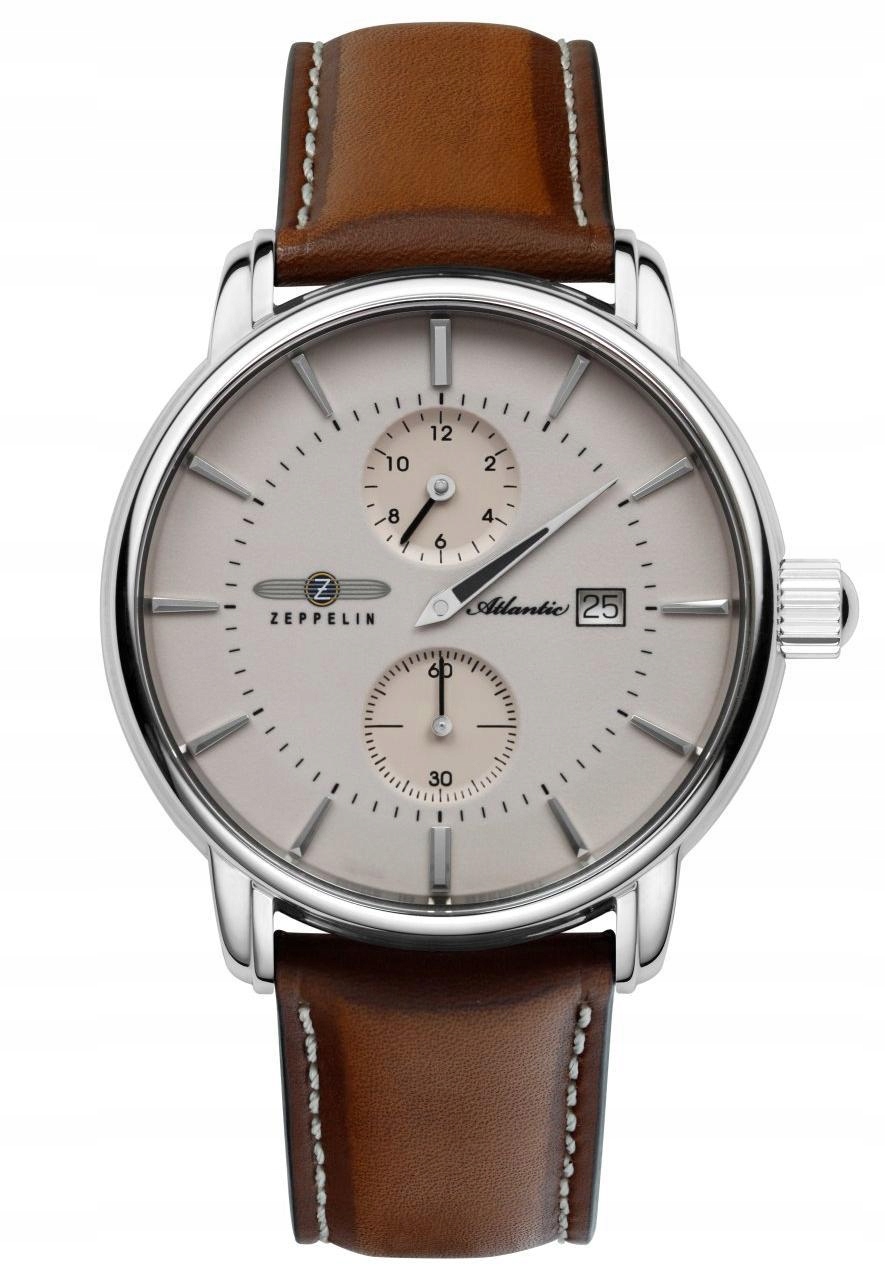 Nové Originální Pánské hodinky Zeppelin Atlantic 8426-5 Automatické na řemínku