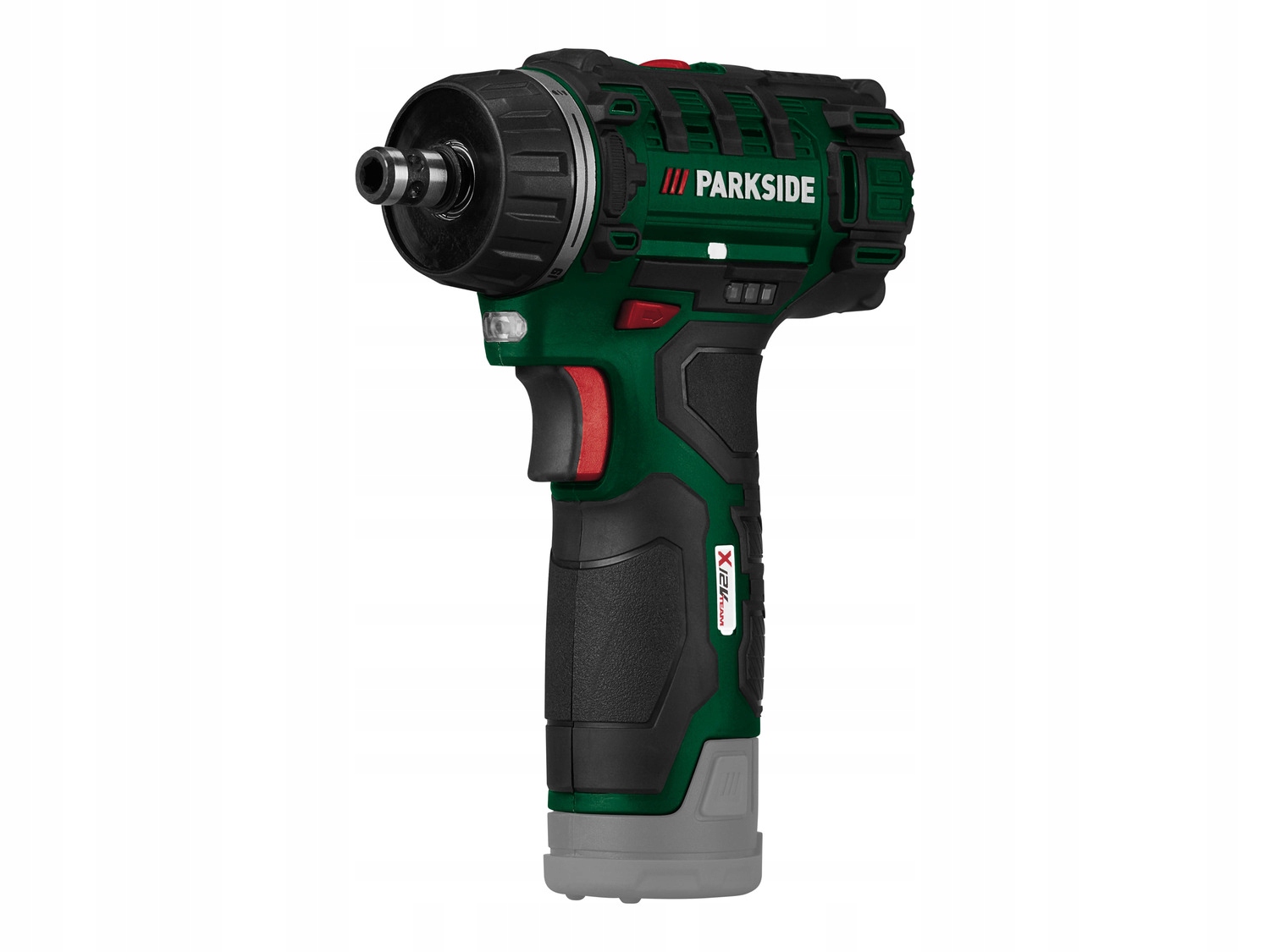 Aku vrtačka Parkside 12V 2-rychlostní, dřevo, kov, Diy