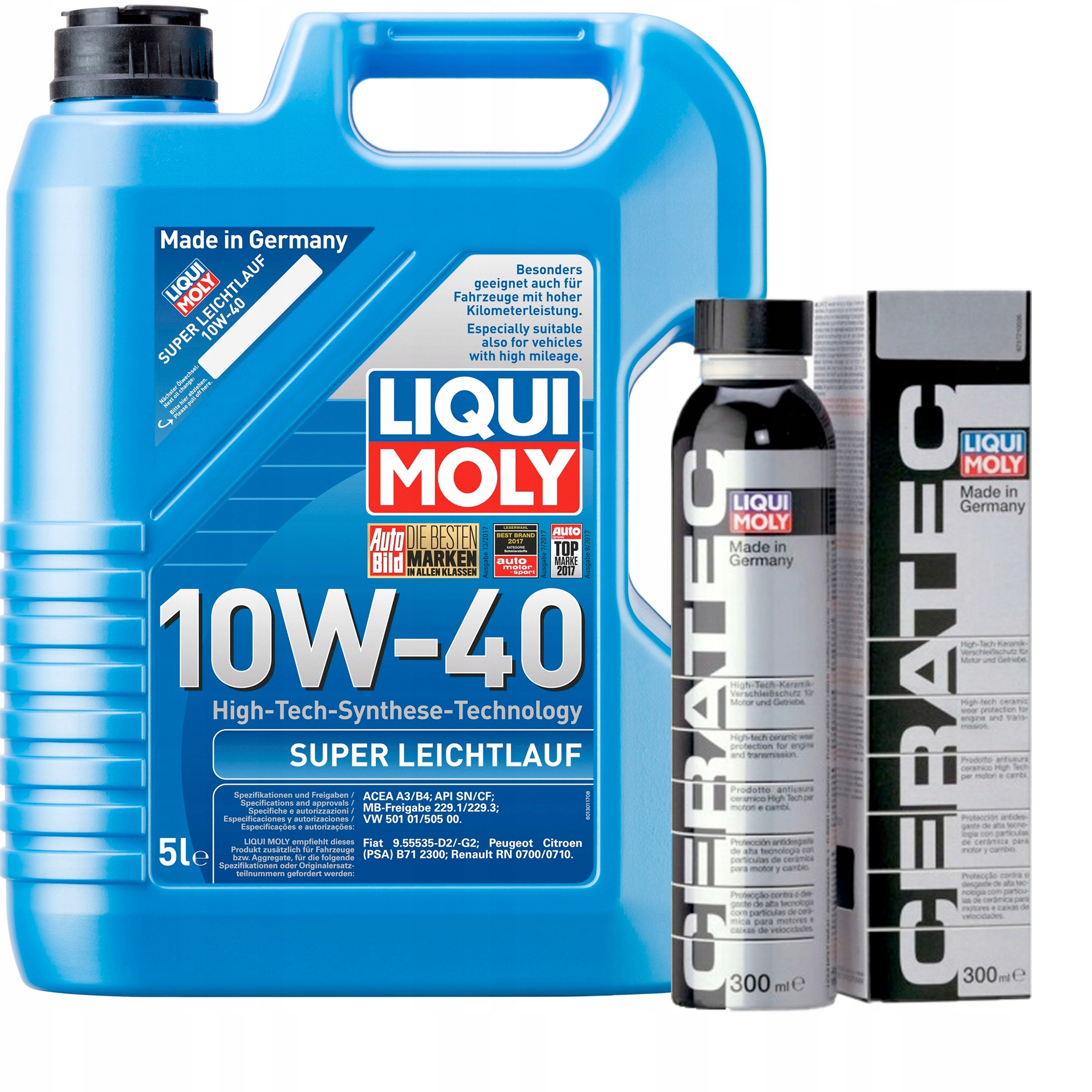 LIQUI MOLY Olej SUPER 10W-40 5L LM9505 + Cera Tec