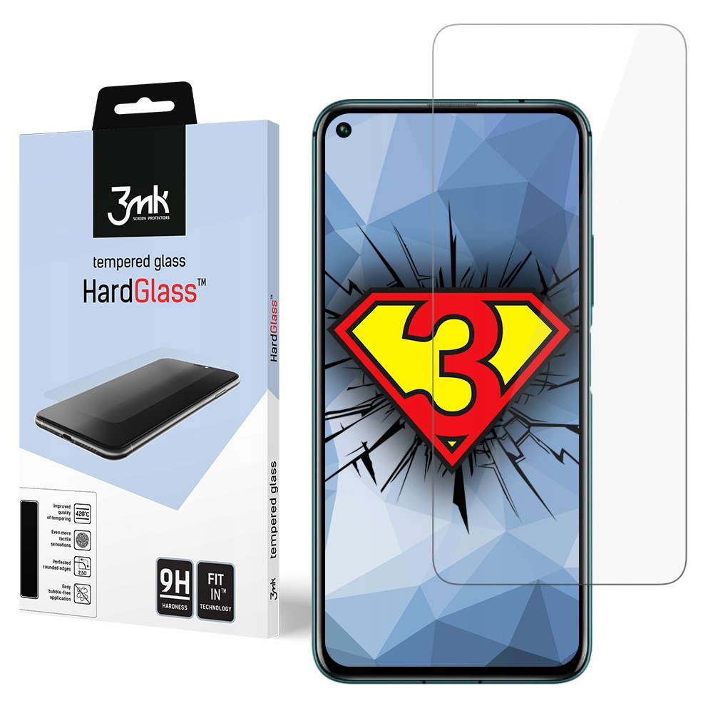 

Szybka 9h do Etui | szkło 3mk HardGlass | Honor 20