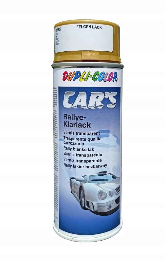 

Farba lakier spray akryl Metalik Złoty 400ml