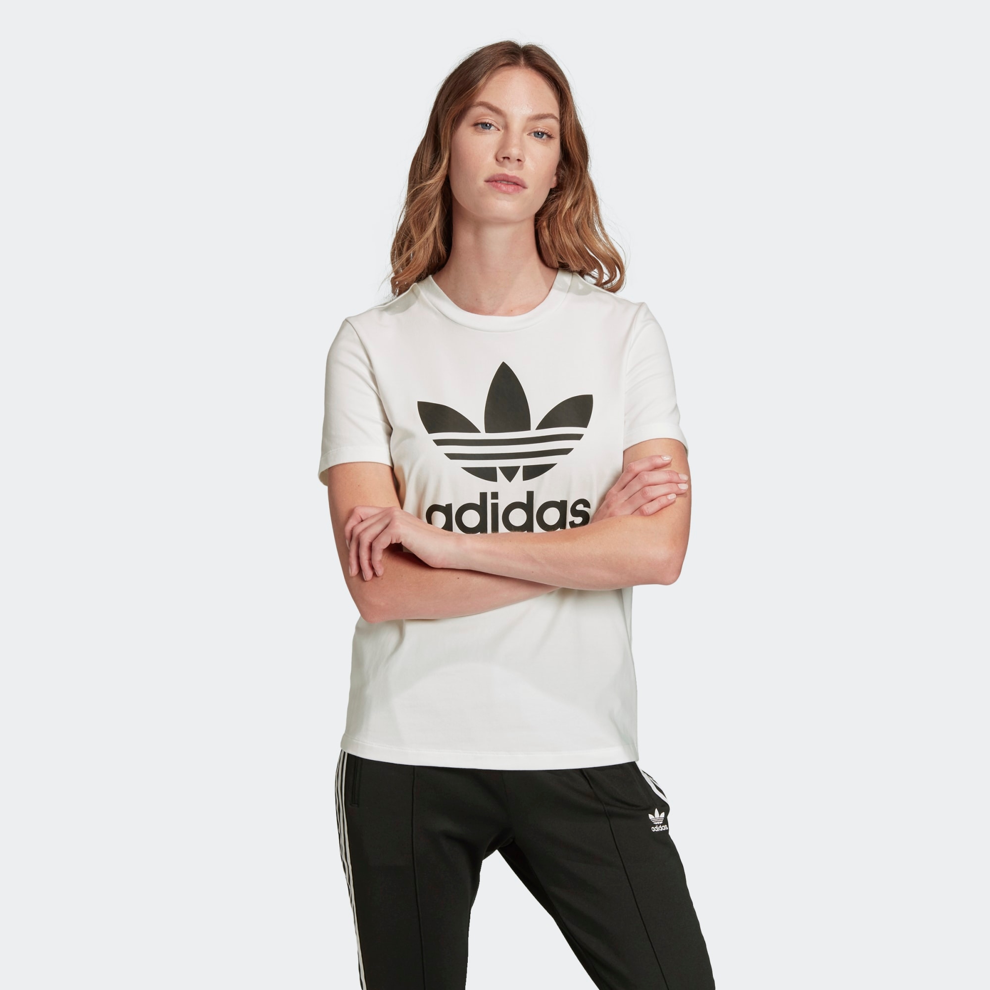 ADIDAS ORIGINALS TREFOIL KOSZULKA DAMSKA KULTOWA Marka adidas