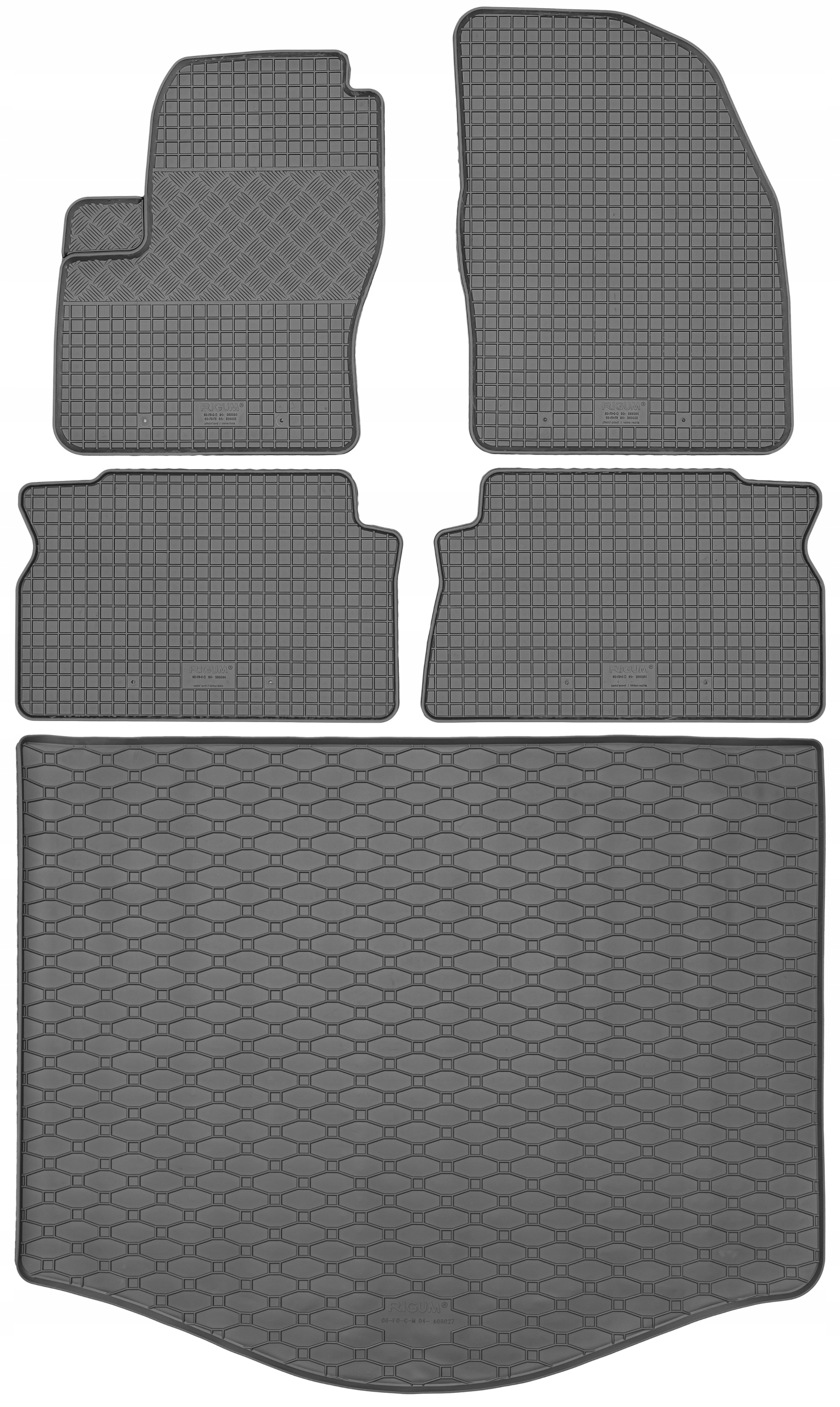 Ford C-Max I Minivan 2003-2010 Podložka do batožinového priestoru koberce