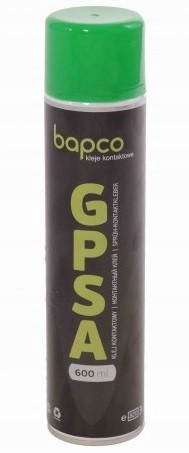 

Bapco Klej kontaktowy bezbarw. aerozol 600 ml Gpsa