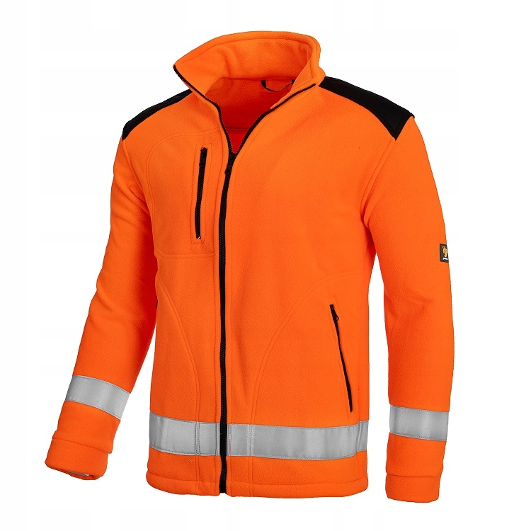 Procera Polar roboczy bluza polarowa odblaski Orange Hv Wzmocniony r. 3XL
