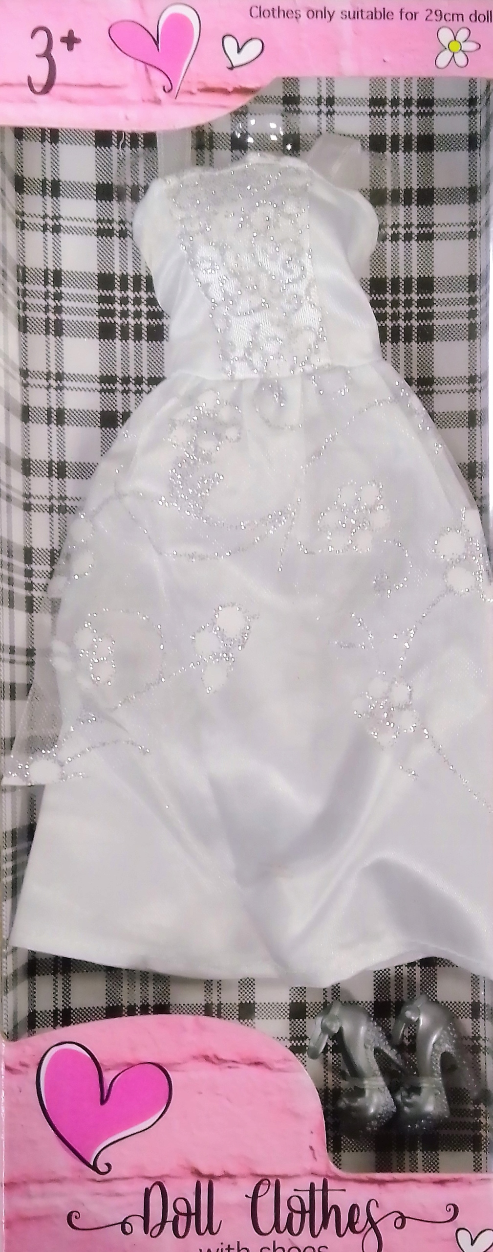 

Modne ubranka ubrania dla lalki Sukienka Buty