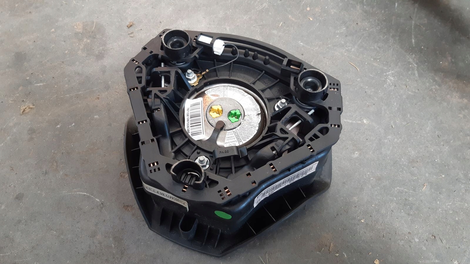 dashboard console tension belts Fiat Grande Punto