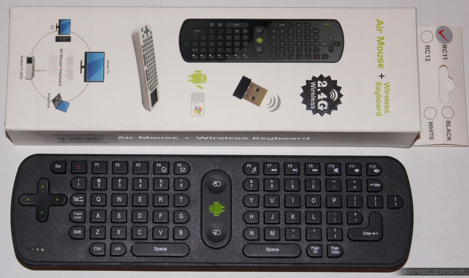 Klawiatura Measy RC11 czarna