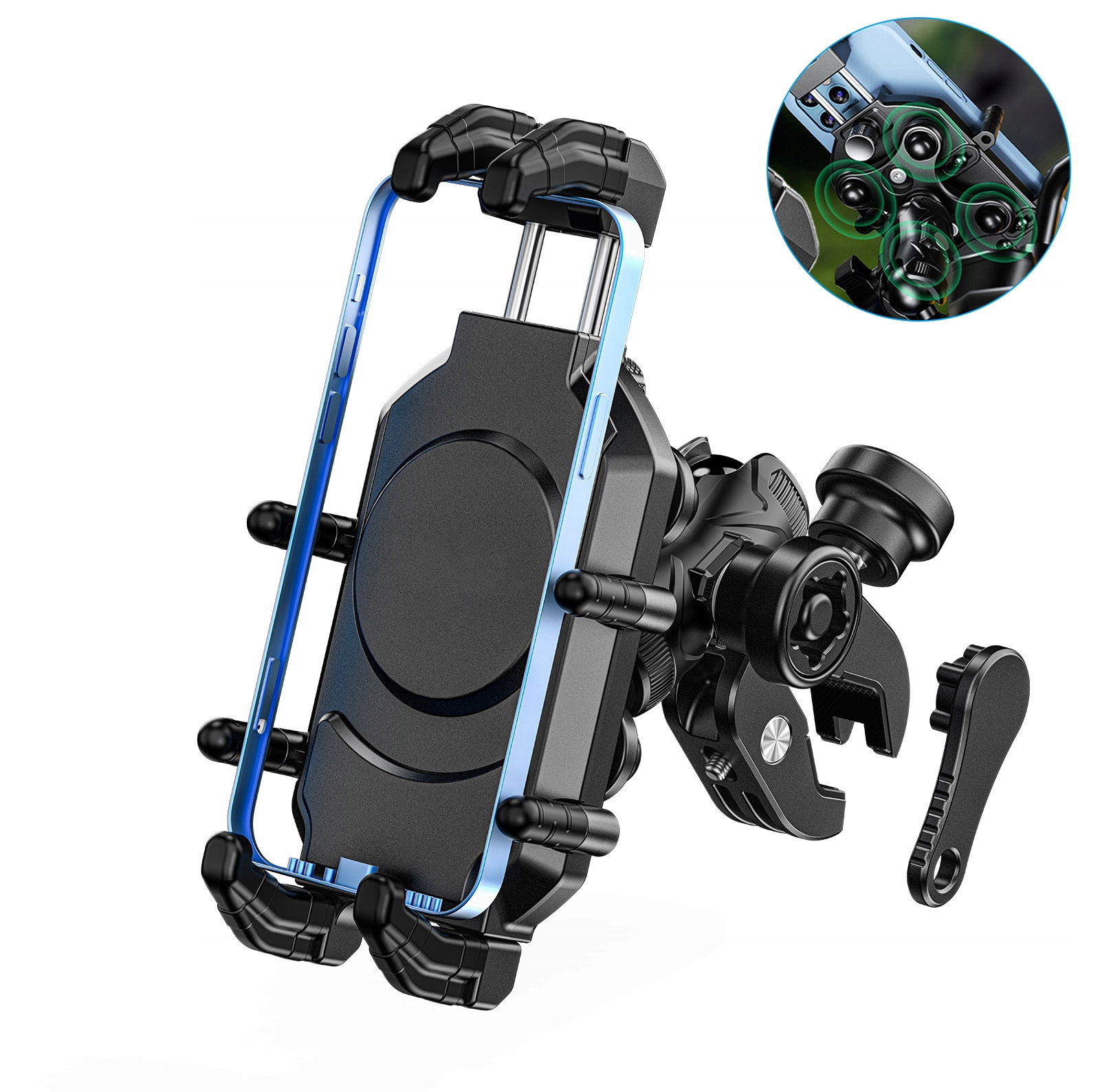 Antivibrační držák na kolo motocykl pro telefon motocykl kolo