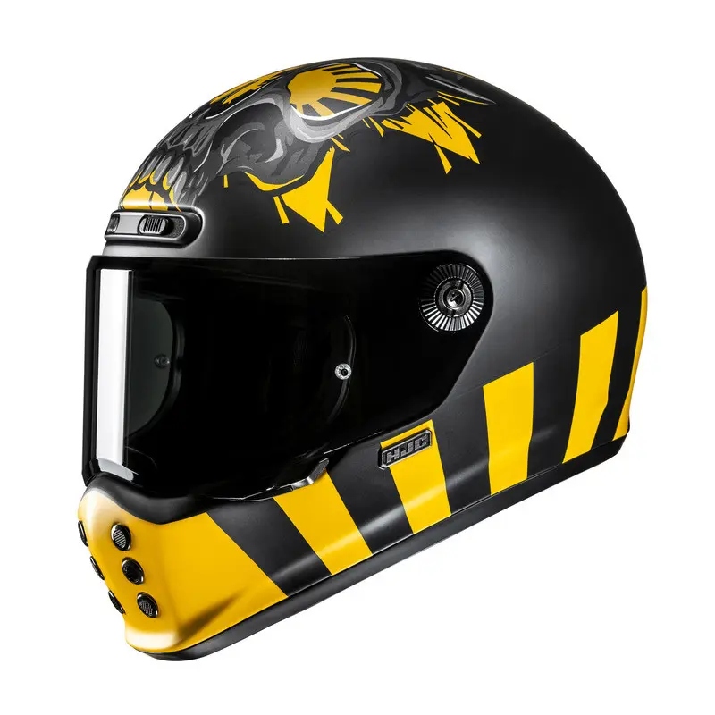 Moto prilba integrálna Hjc V10 Crania Yellow/Black L