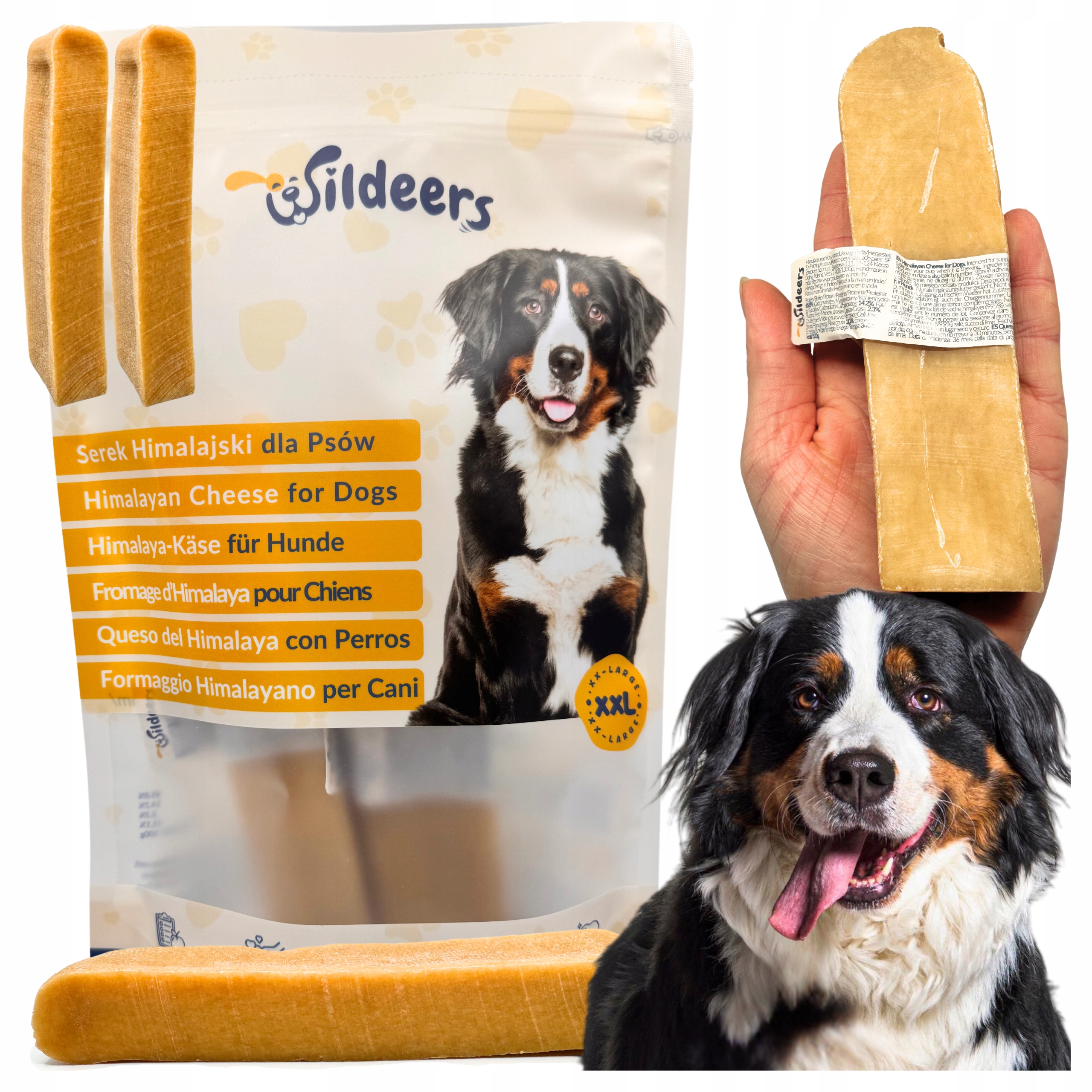 Levně Premium XXL Přírodní Kousátka Pro Psy, Zdravé A Výživné Himálajské Sýry