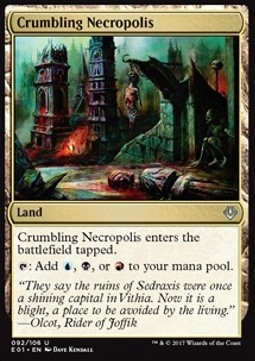 Crumbling Necropolis - Archenemy: Nicol Bolas