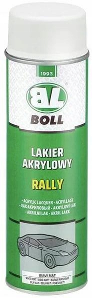 Lakier akrylowy Boll 0010127 Rally biały połysk 500ml