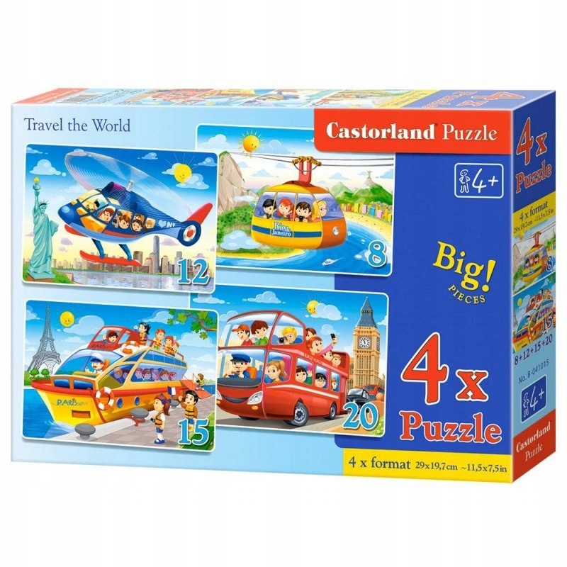 PUZZLE 4W1 TRAVEL THE WORLD