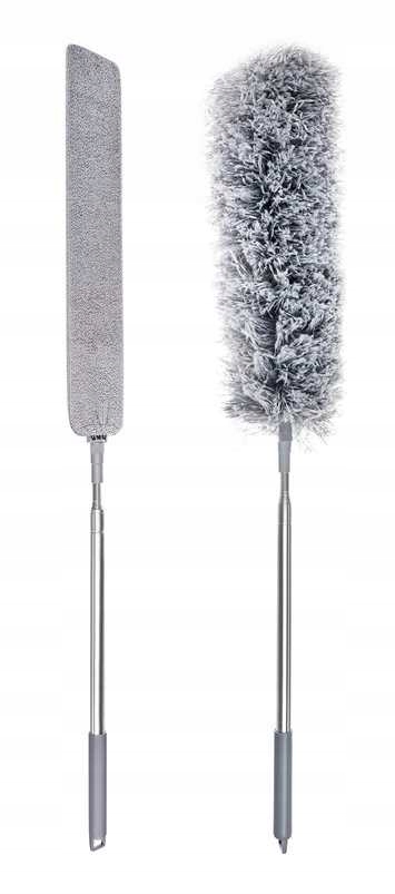 Levně Teleskopický kartáč na prach se dvěma nástavci