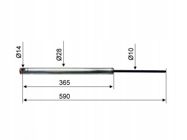 87003609 - АМОРТИЗАТОР ТОРМОЗНОГО ПРИВОДА KNOTT KFG35 3500KG