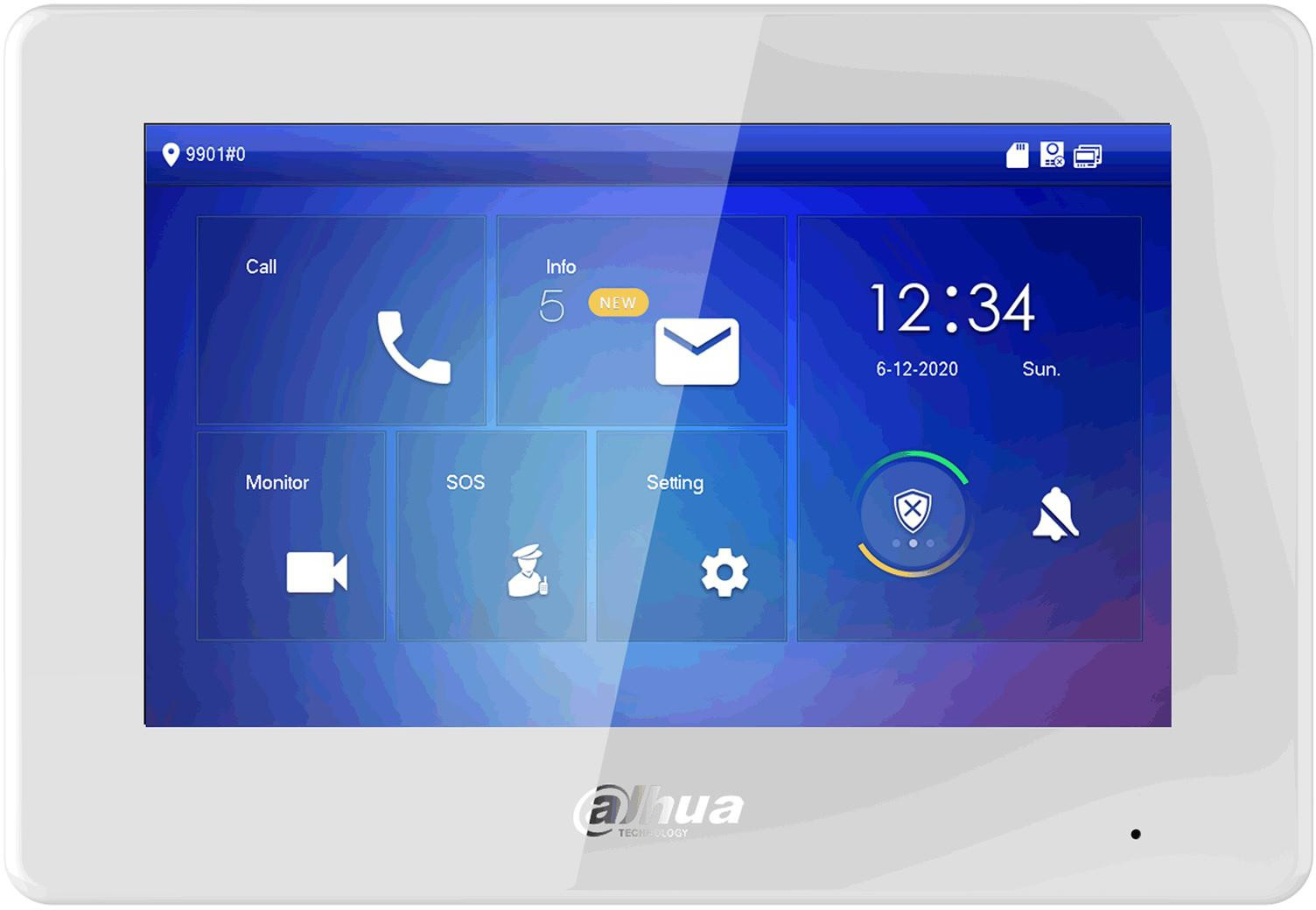 Monitor Wideodomofonu Dahua VTH5421HW-W 7" Ip Kamera Wewnętrzny
