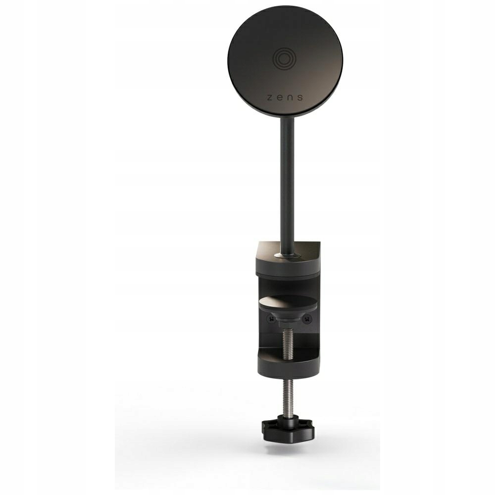 Nabíjačka Zens Office Charger Mount Pro Qi2 namontovaná na doske