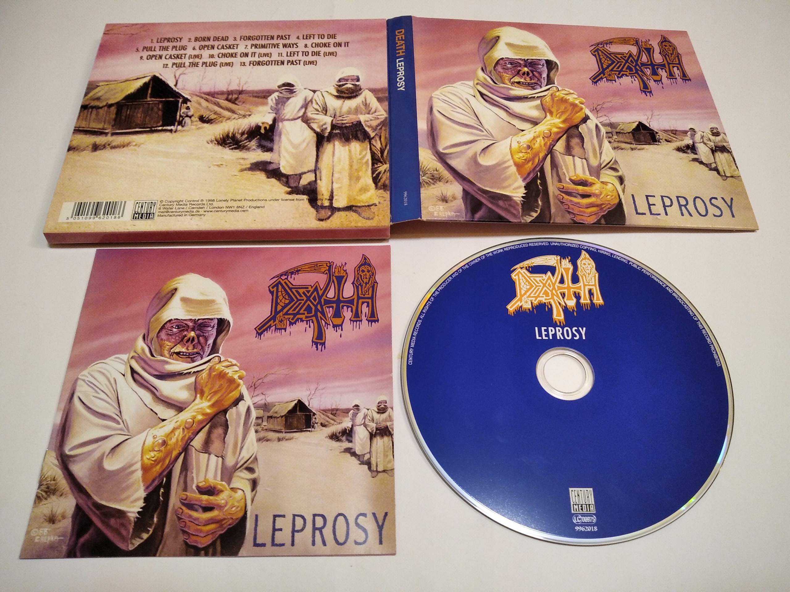 洋楽 DEATH LEPROSY CD Leprosy Death CD • Cena, Opinie - Allegro