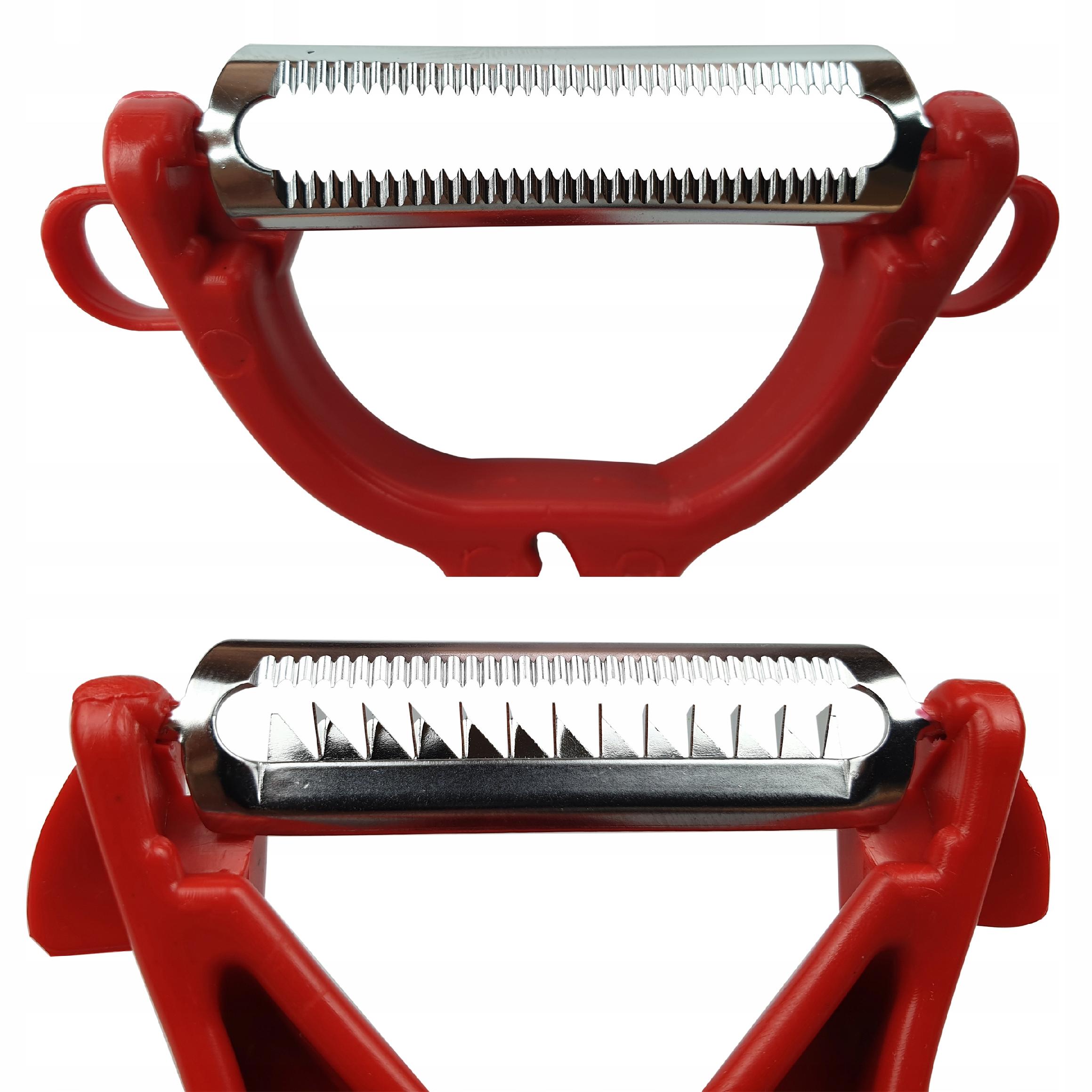 OBIERACZKA DWUSTRONNA DO WARZYW TARKA SZATKOWNICA NÓŻ OBIERAK JULIENNE #07 Rodzaj obieraczka pozioma