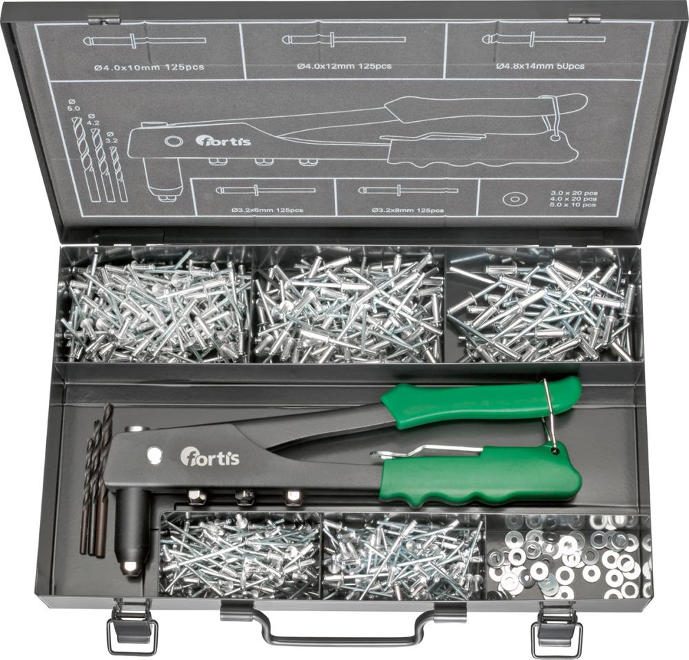 Fortis 8504546983 Zestaw nitów 604 elementy Marka Fortis