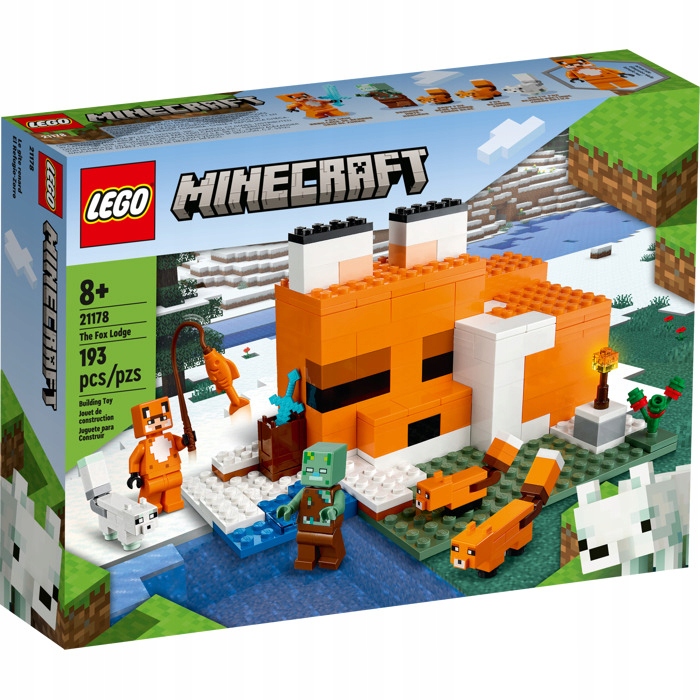 

Lego Minercraft 21178 Siedlisko lisów