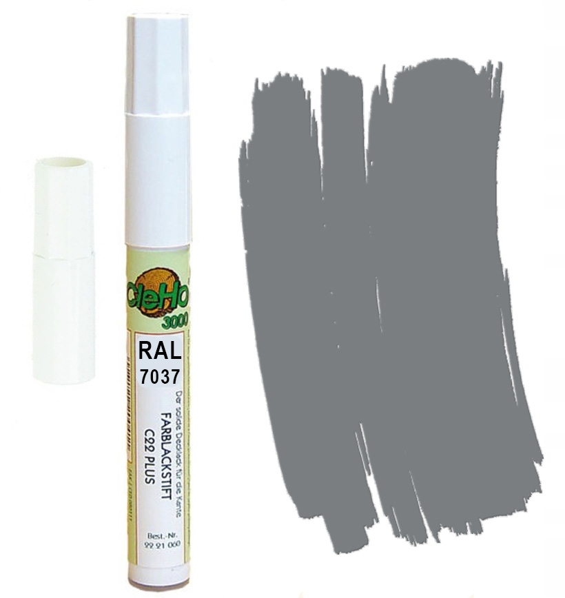 C22 RAL 7037 szary stalowy kurz Pisak retuszerski