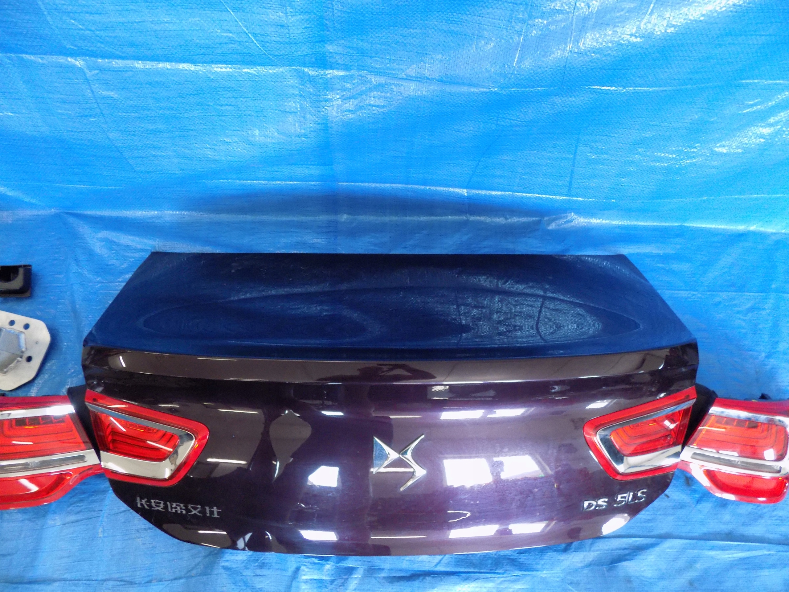 rear part complete trunk door bumper lights CITROEN DS5 LS