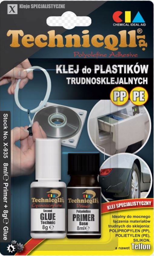 

Mocny Klej Do Plastiku Żel Do Pp Pe 8G 8ML