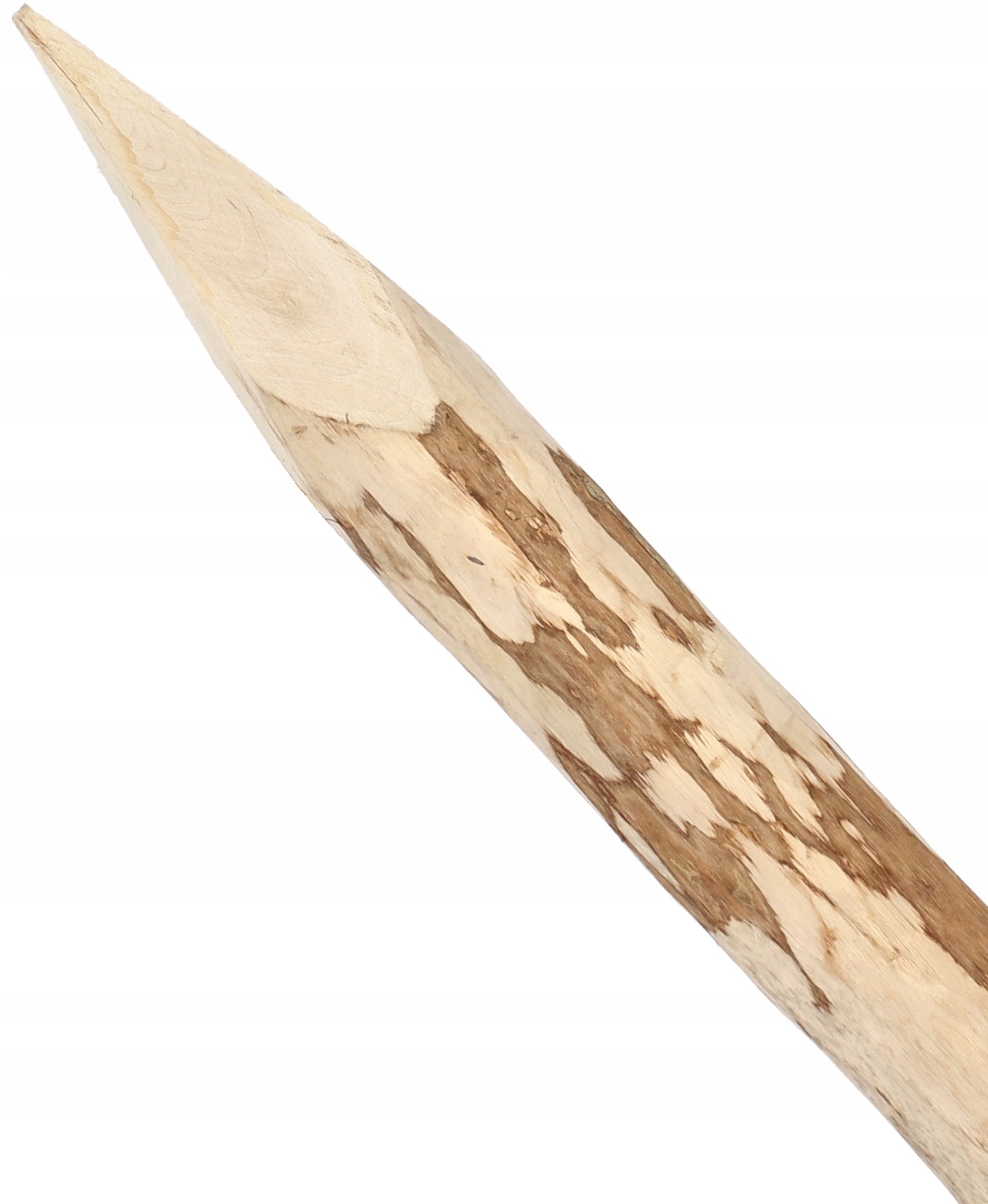 PALIK STRUGANY SŁUPEK PALISADA TYCZKA PODPORA DREWNO 150cm OGRODZENIA PŁOTU