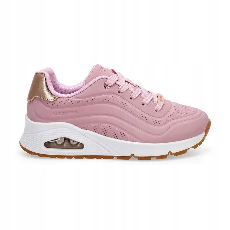 Buty młodzieżowe Skechers Uno Gen1 Shimmer Wave różowe 310286L Pnk