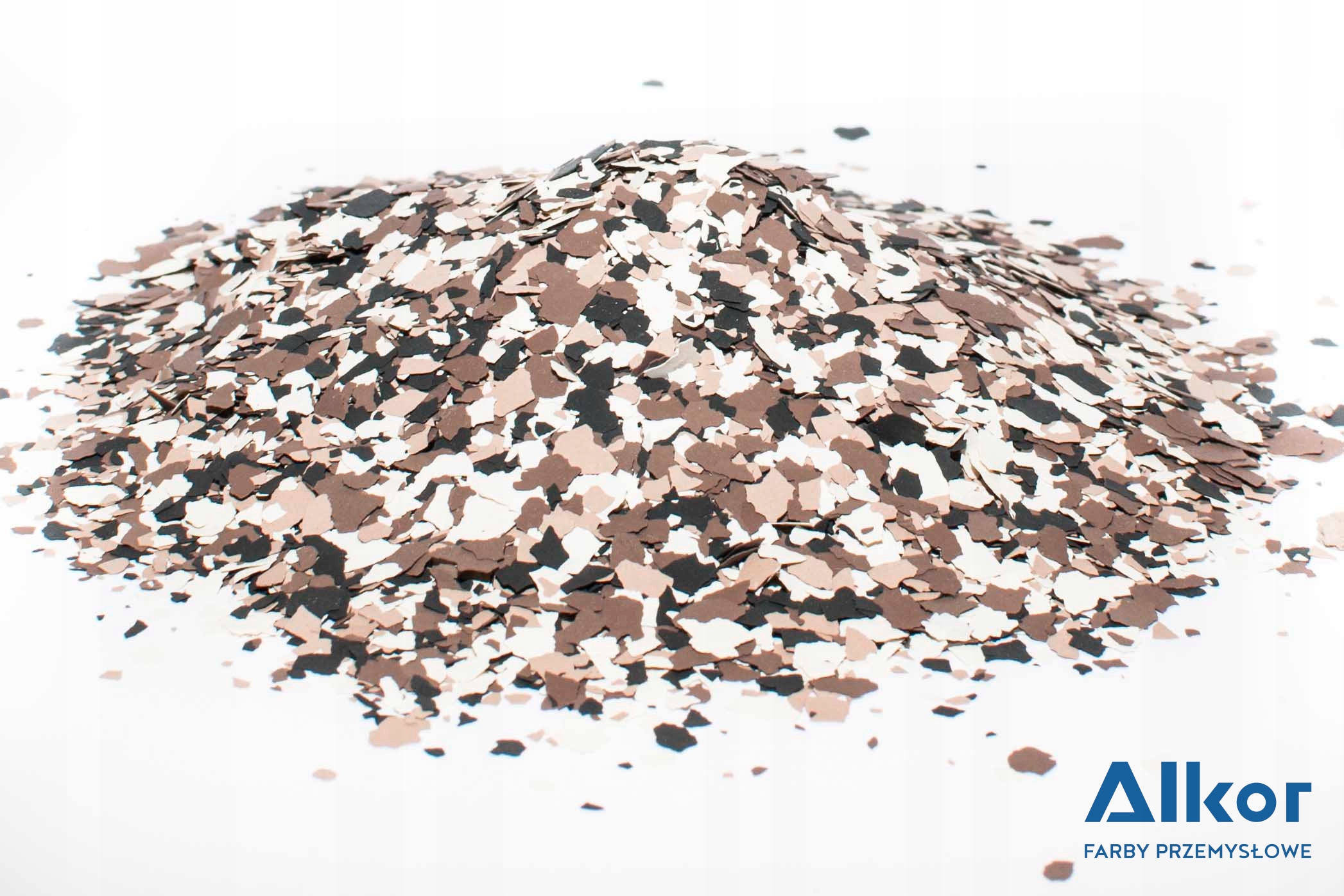 Płatki chipsy dekoracyjne do posadzek żywic farby