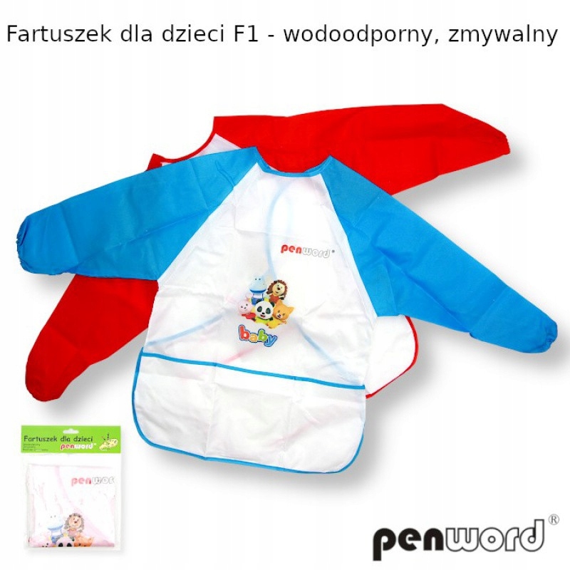 fartuszek dla dzieci wodoodporny zmywalny — 2