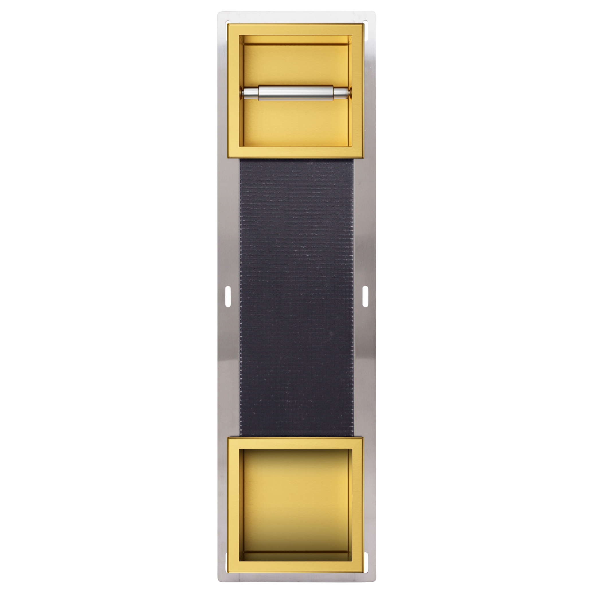Wall-box Paper 2 Gold Zásobník s podávačom papiera zlatý