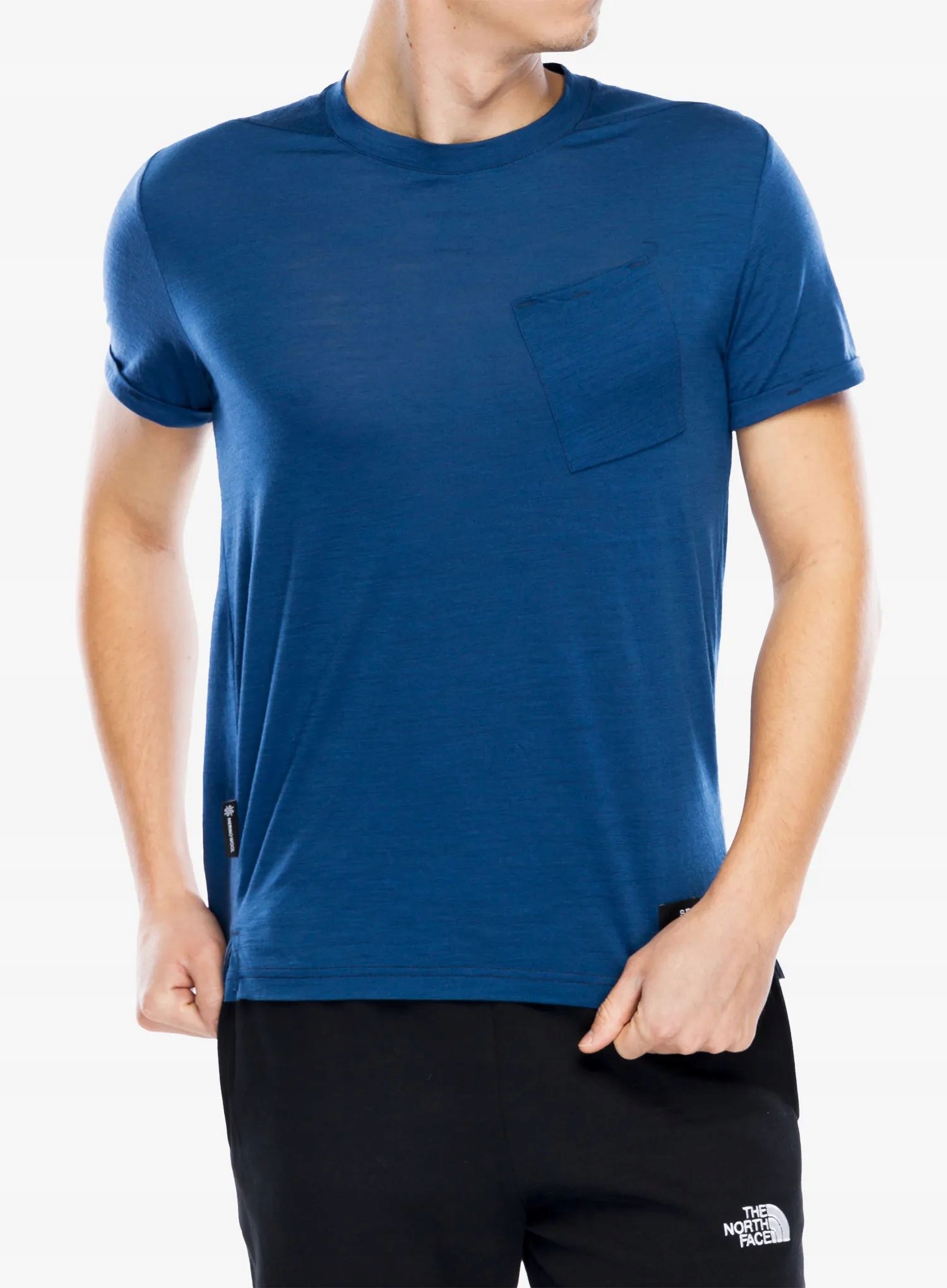 Tričko Merino Sensor Merino Air Traveller Tee tmavě modré, velikost M